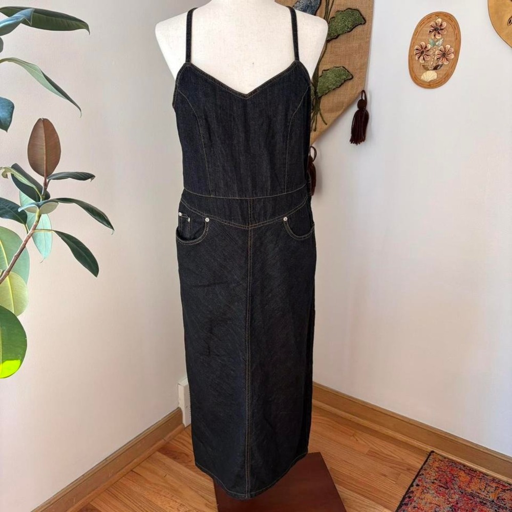 Dark Wash Jean Dress